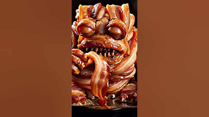 Bacon comendo bacon #ai #animation #asmr #funny #veo3