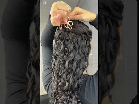  تسريحة للشعر الكيرلي حسب طلب متابعتي أتمنى يعجبك
