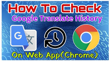 How To Check Google Translate history on Web(Chrome)|Google Translate History Check