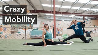 Two Climbers Try Viral Mobility Challenges ft. @AnnaHazelnutt