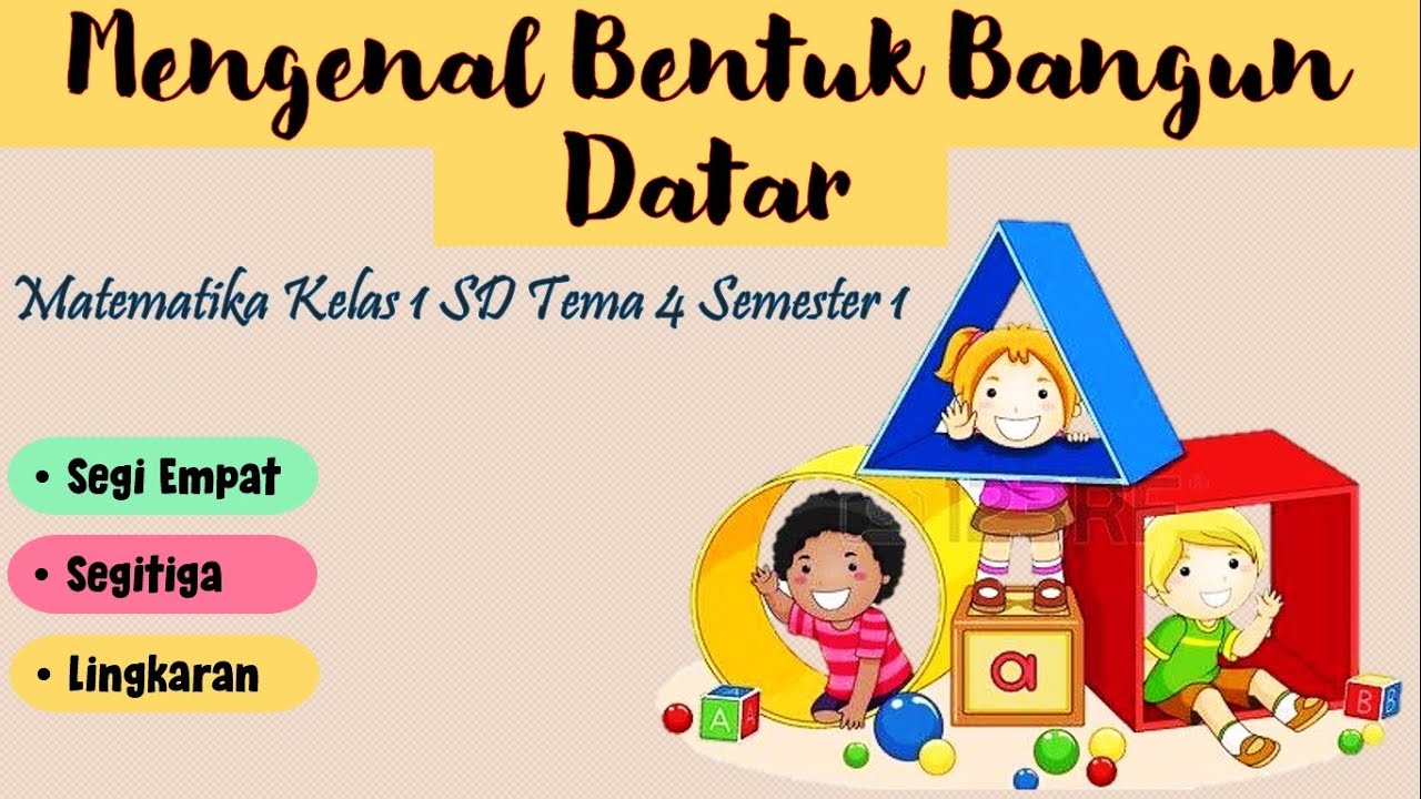 Mengenal Bentuk Bangun Datar Kelas A Imagesee