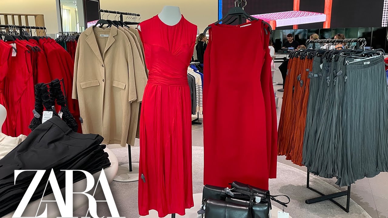 ZARA NEW COLLECTION FALL-WINTER 2023-2024 / STATEMENT RED 