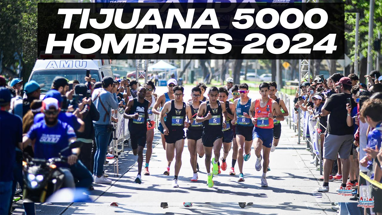 CARRERA 5K TIJUANA 5000 2024. HOMBRES.