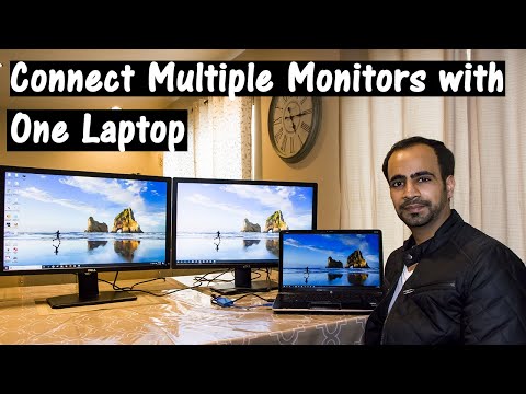 Video: How To Connect Multiple Monitors