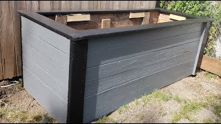 Making A Custom Raised Garden Bed From Leftover Lumber by Handyman Jeff 1,597 views 11 months ago 4 minutes, 11 seconds