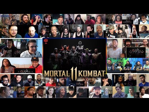 (10+ Youtubers) Mortal Kombat 11 Kombat Pack – Official Roster Reveal Trailer REACTIONS MASHUP