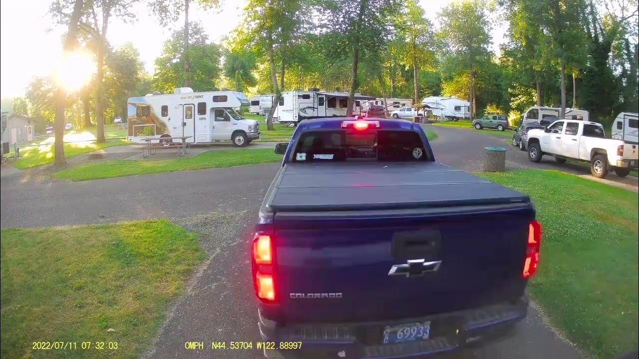Lebanon, Oregon to Buxton, Oregon motorhome travel timelapse YouTube