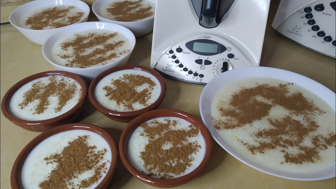 receta de arroz con leche cremoso a mi manera hecho en Thermomix TM 31
