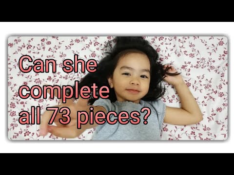 2 year-old toddler completing puzzles - YouTube