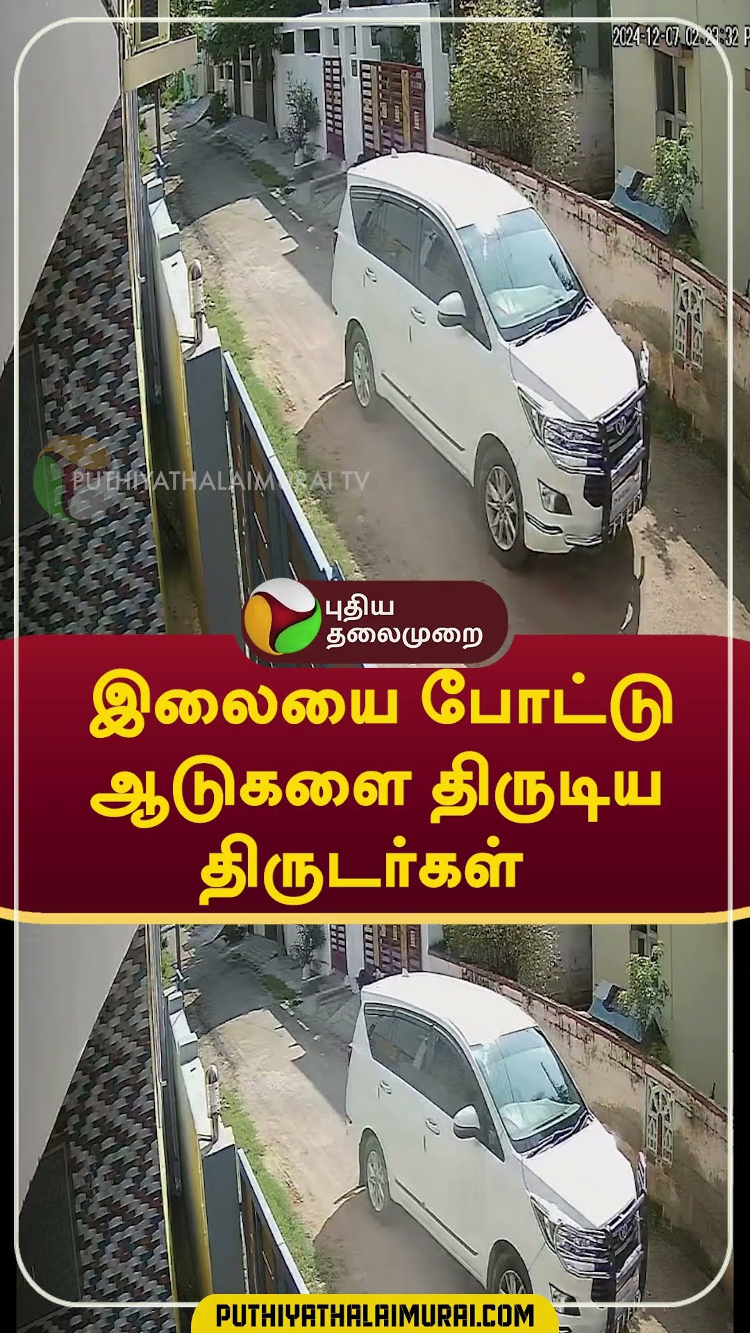 இலையை போட்டு ஆடுகளை திருடிய திருடர்கள் #shorts #goat #trichy