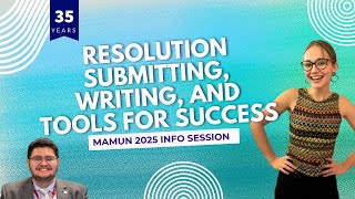 Resolution Submitting, Writing, and Tools for Success - Information Session 2025