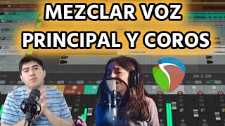 ¿CÓMO MEZCLAR VOZ PRINCIPAL Y COROS EN REAPER?