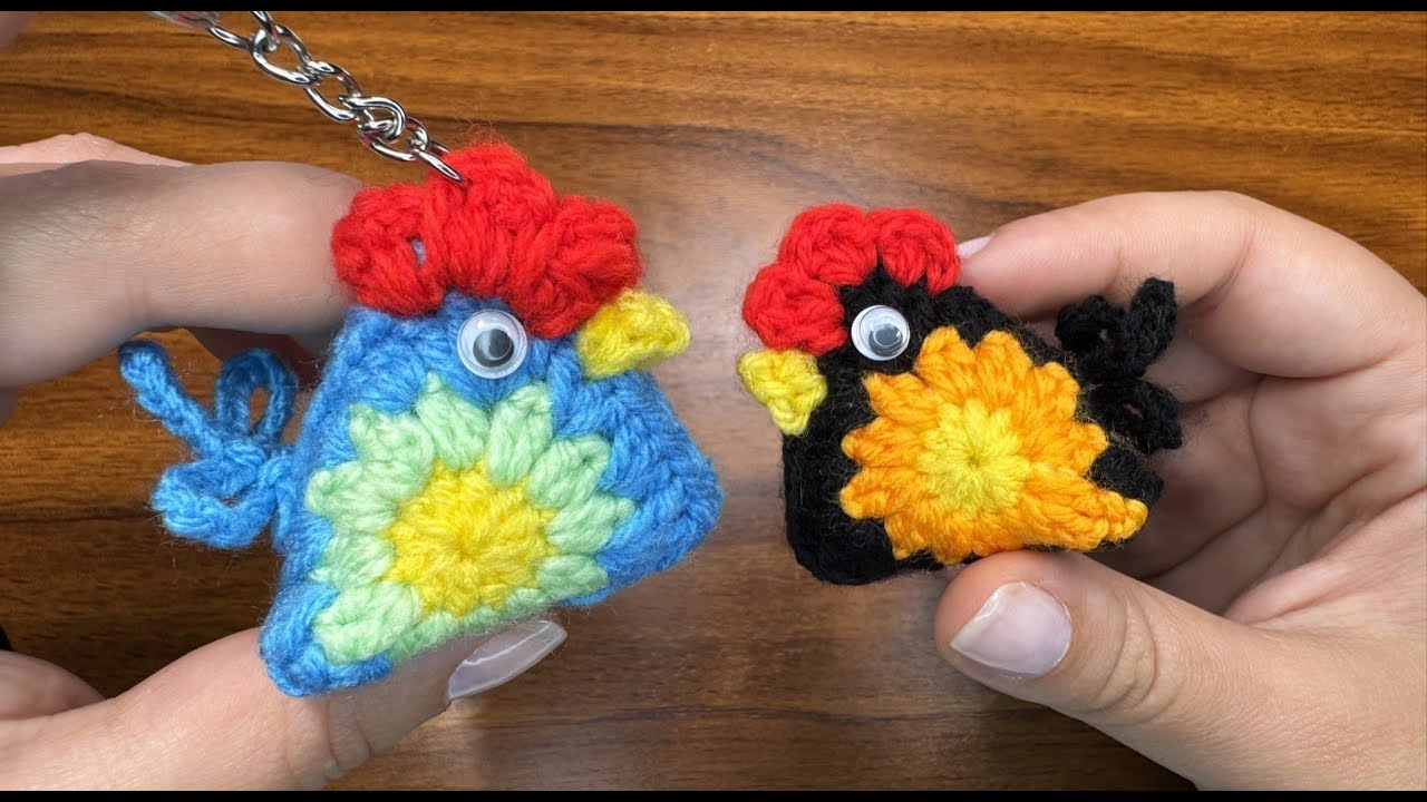 Курица крючком крючком * Без вязания курицы