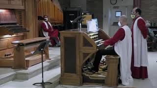 4/25/2021 - St. Martin's Lutheran Church Traditional Service Music - Postlude - Toccata on Engelberg