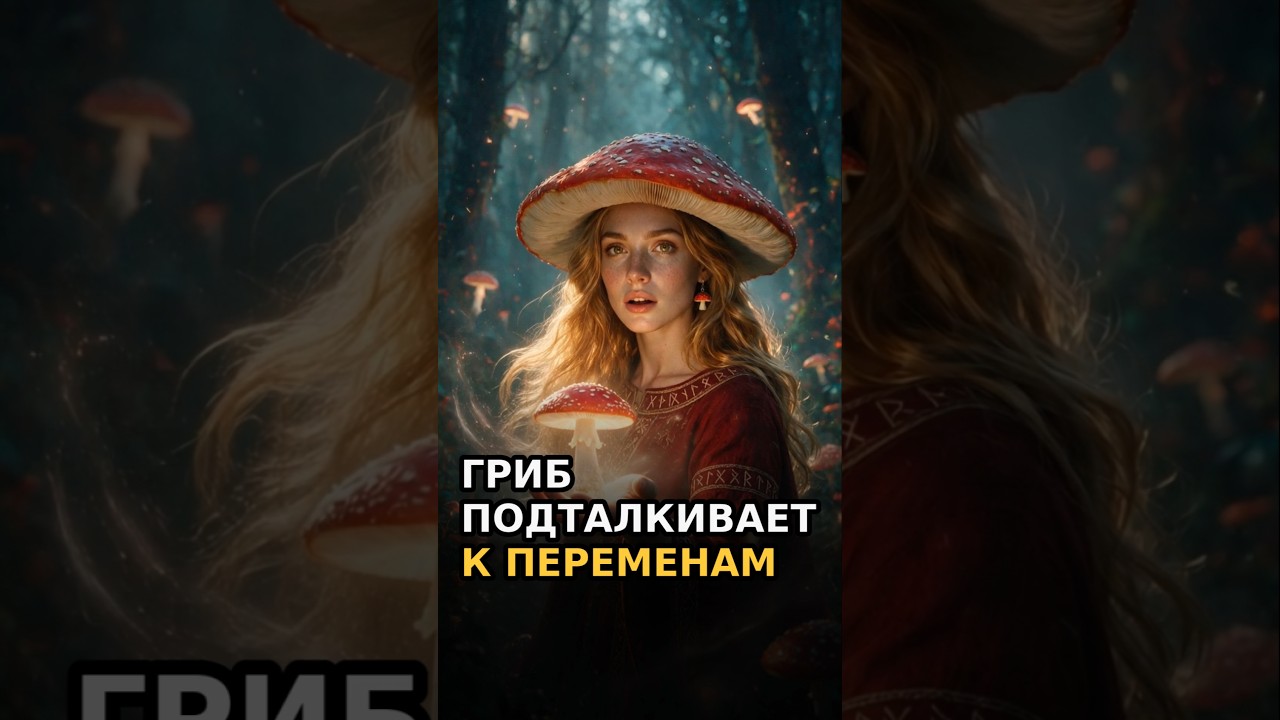 Гриб подталкивает к переменам: как расслышать свой голос