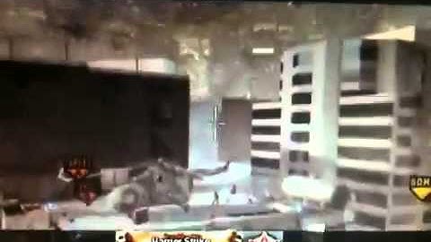 Crossmap throwing knife game winning kill