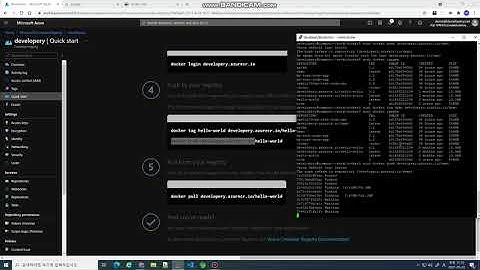 [입문] 애저 컨테이너 레지스트리 azure container registry (ACR) - 2
