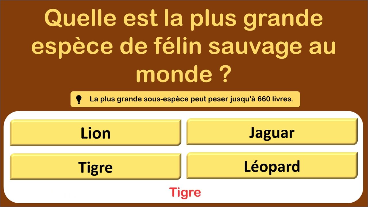 🧠 TESTEZ VOTRE SAVOIR : 15 Questions de Culture Générale ! (Aurez-vous 15/15 ?) 🇫🇷