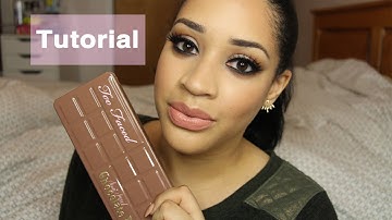 Too Faced Semi Sweet Chocolate Bar Palette Tutorial