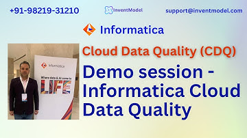 Informatica Cloud Data Quality (CDQ) Training | Demo Session