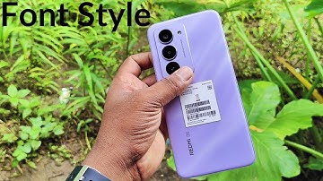 How to change Font Style in Redmi 15 5g,Redmi font style setting, Redmi 15 me font change kaise kare