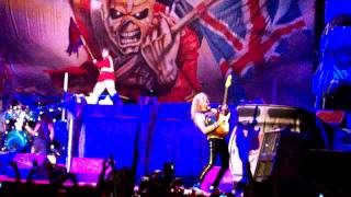 IRON MAIDEN - &#39;The Trooper&#39; LIVE HD (O2 London, 2011)