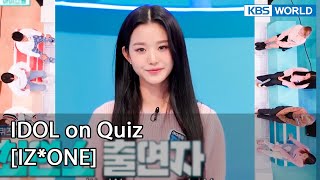 [ENG] IDOL on Quiz #11 (IZ*ONE) - KBS WORLD TV legend program requested by fans | KBS WORLD TV screenshot 4