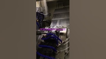 CNC lathe automatic loading and unloading 9