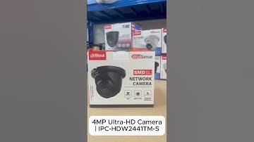 Dahua 4MP AI Camera with Built-in Mic & Smart Detection #dahua