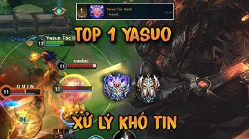 LMHT Tốc Chiến: TOP 1 YASUO THÁCH ĐẤU RANK HUYỀN THOẠI GẦN 20000 ĐIỂM VỚI PHA XỬ LÝ KHÓ TIN