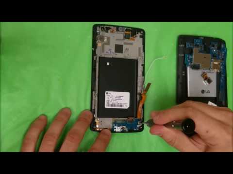 How To Replace LG G Vista LCD Glass Screen | Screen Replacement