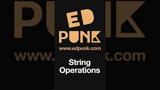 [Day 39] Python String Operations | Learn Python | Dark Mode #100daysofpython Net Worth