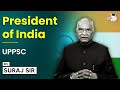Indian Polity | President of India | UPPSC | By Suraj Sir #UPPSC