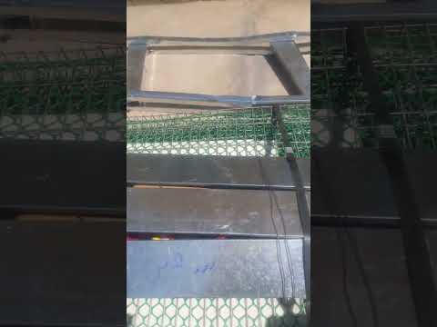 مرغ تخمگذار گلپایگانی قفس مرغ ایستاده برای سالن کوچیک مناسبه سابسکرایب یادتون نره