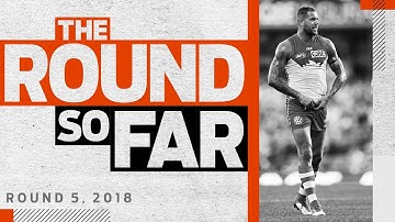 The Round So Far: Take off the Buddy blinkers, Swans | Round 5, 2018 | AFL