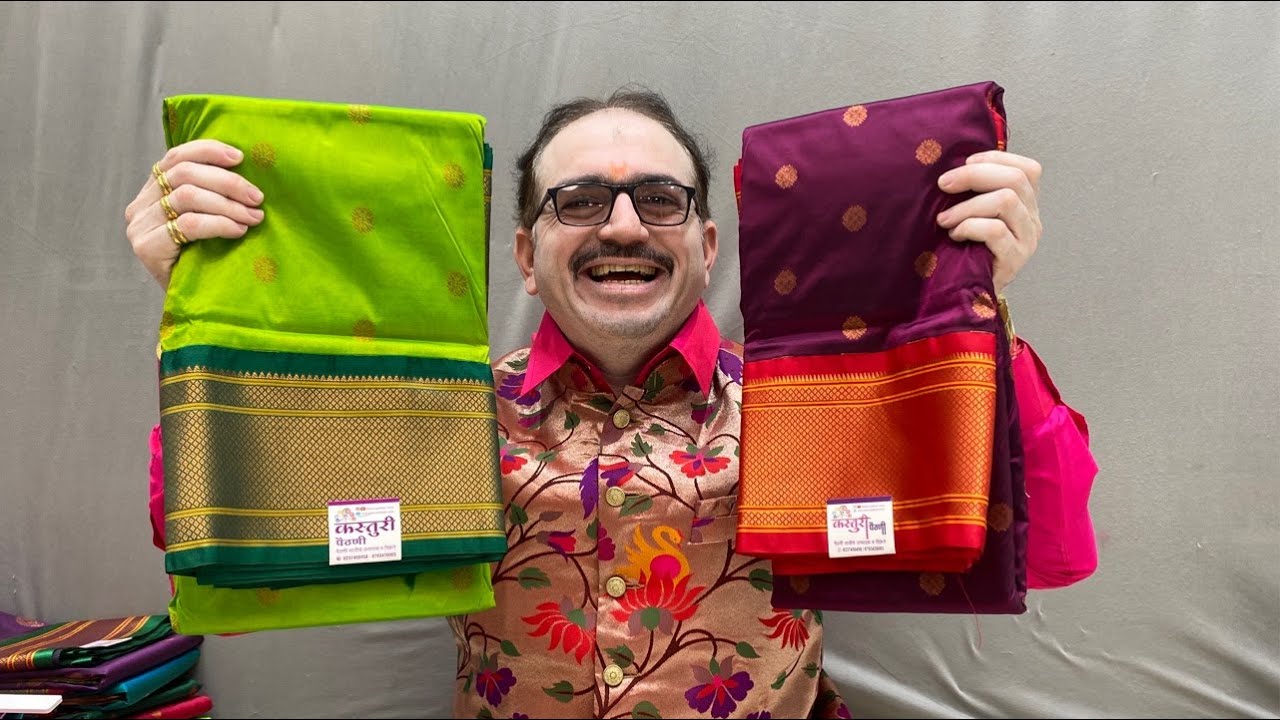 Semi silk Paithani Saree live | Kasturi Paithani live | Fancy Sarees live