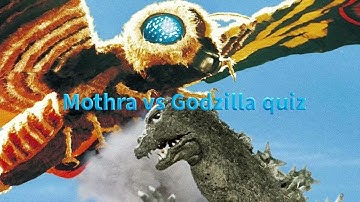 Mothra vs Godzilla