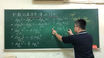 高中數學「對數」性質與公式6#大學學測#大學指考#建鴻數學#maths#math#inversefunction#logarithmicfunction