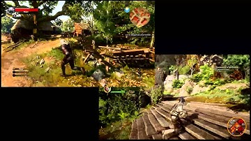 Witcher 3 vs Dragon Age Inquisition Stuttering test