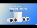 4/8MP POE kit with Human/Vehicle detection
