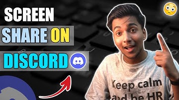 How To Screen Share On Discord || Share screen with friends in discord 😍