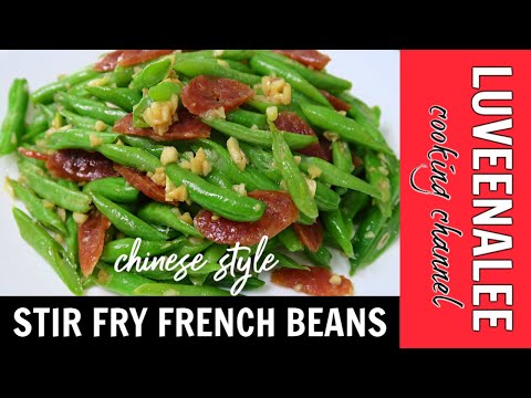 🔴stir-fry-french-beans-chinese