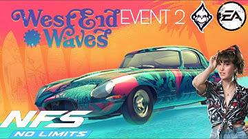 WEST END WAVES | JAGUAR E TYPE LIGHTWEIGHT | GAMEPLAY | NEED FOR SPEED NO LIMITS | DAY 7 | EVENT 2