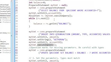 JDBC 3 Transactions   Zeyad Ali