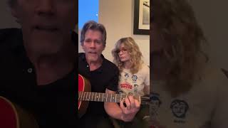 Epic : Kevin Bacon & Kyra Sedgwick singing Mikey Cyrus’s flowers #mileycyrus #flowers #shorts