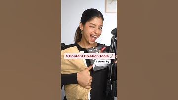 My Top 5 Tools For Content Creation 🤳🏻 #ashortaday #shorts