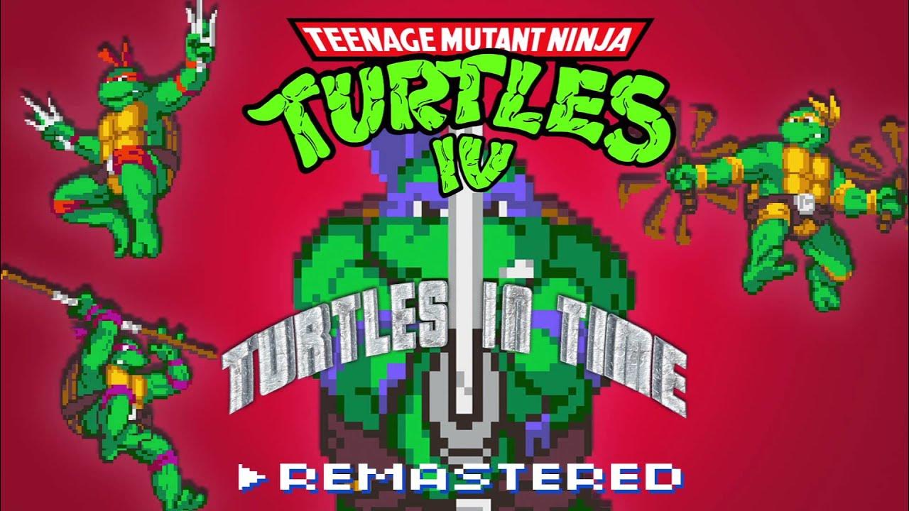 Tmnt ost. Черепашки ниндзя ремастер. Teenage Mutant Ninja Turtles IV Turtles in time Snes обложка. Teenage Mutant Ninja Turtles Turtles in time. Аркадный автомат TMNT Turtles in time.