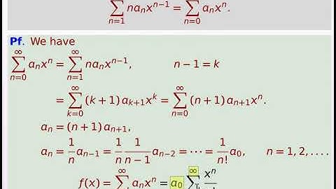 ode02 series solution, ordinary point 2