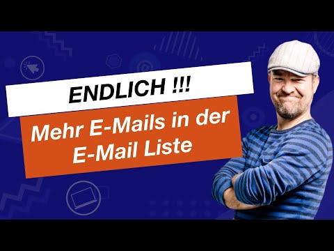E-Mail Liste aufbauen