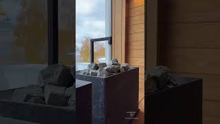 ЛУЧШАЯ печь в БАНЮ #shortsvideo #баня #сауна #строительство #стройка #печьдлябани #tulikivi
